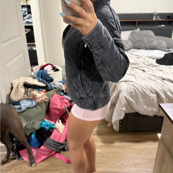 Black Quilted Jacket - Picture 3 of 4